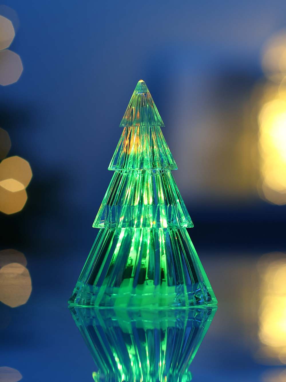 Фигура светодиодная "ёлочка" 9см на батарейках