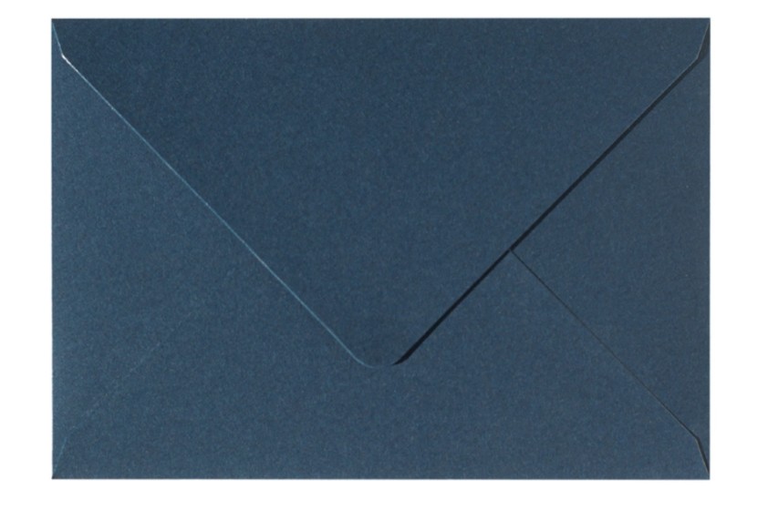 Конверт для подарочного сертификата 10х7см тёмно-синий