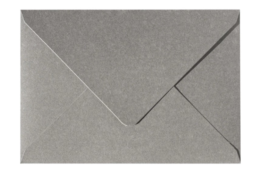 Конверт для подарочного сертификата 10х7см серый