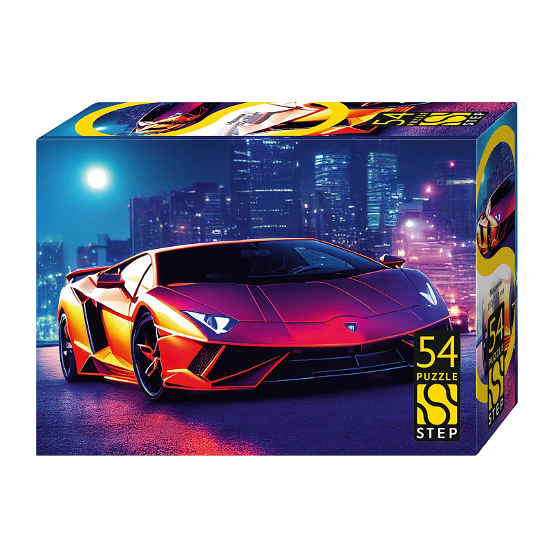 Пазлы 54 дет. "машины" (степ пазл) асс-т
