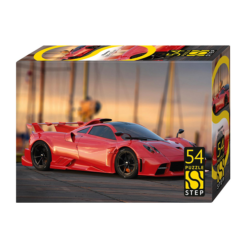 Пазлы 54 дет. "машины" (степ пазл) асс-т