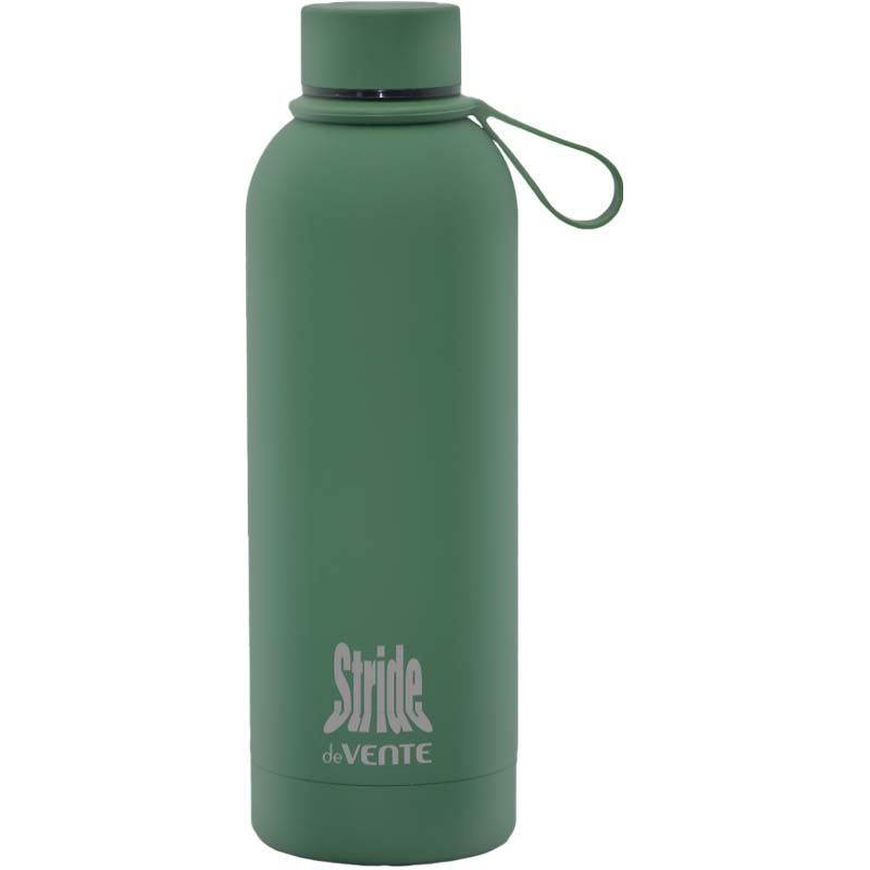 Бутылка-термос devente "stride olive grove" 500мл оливковая нерж.сталь