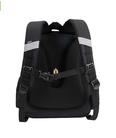 Рюкзак grizzly чёрный 28х36х20см эрг.спинка