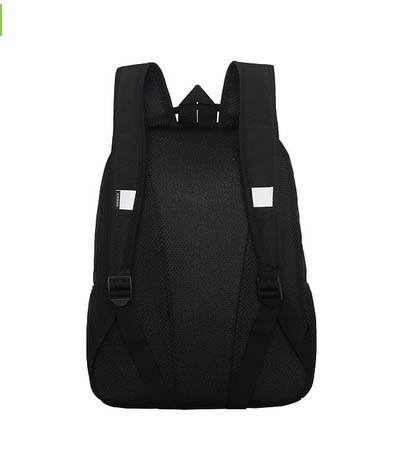 Рюкзак grizzly чёрный-белый 29х38х16см упл.спинка+картхолдер