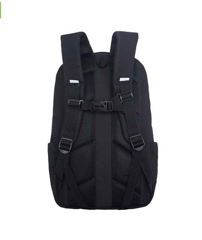 Рюкзак grizzly чёрный 27,5х43х16см упл.спинка