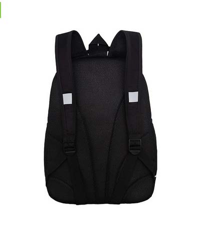 Рюкзак grizzly чёрный 28х38х18см эрг.спинка