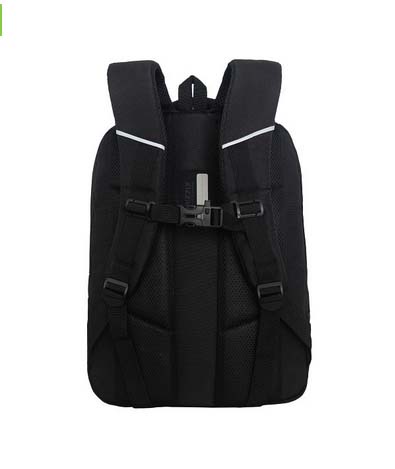 Рюкзак grizzly чёрный-оранжевый 32,5х43х20,5см эрг.спинка