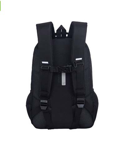 Рюкзак grizzly чёрный 28х40х15,5см эрг.спинка