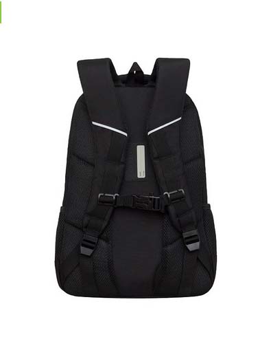 Рюкзак grizzly чёрный 32х45х23см эрг.спинка