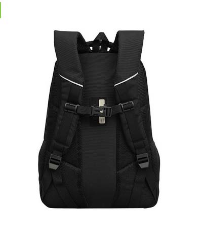 Рюкзак grizzly чёрный-серый 32х45х23см эрг.спинка