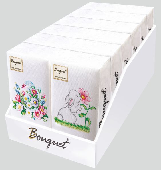 Салфетки бум. 330х330мм 20 шт. 2-сл. "пасхальный набор 1"