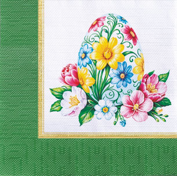 Салфетки бум. 330х330мм 20 шт. 3-сл. "пасхальный сувенир"