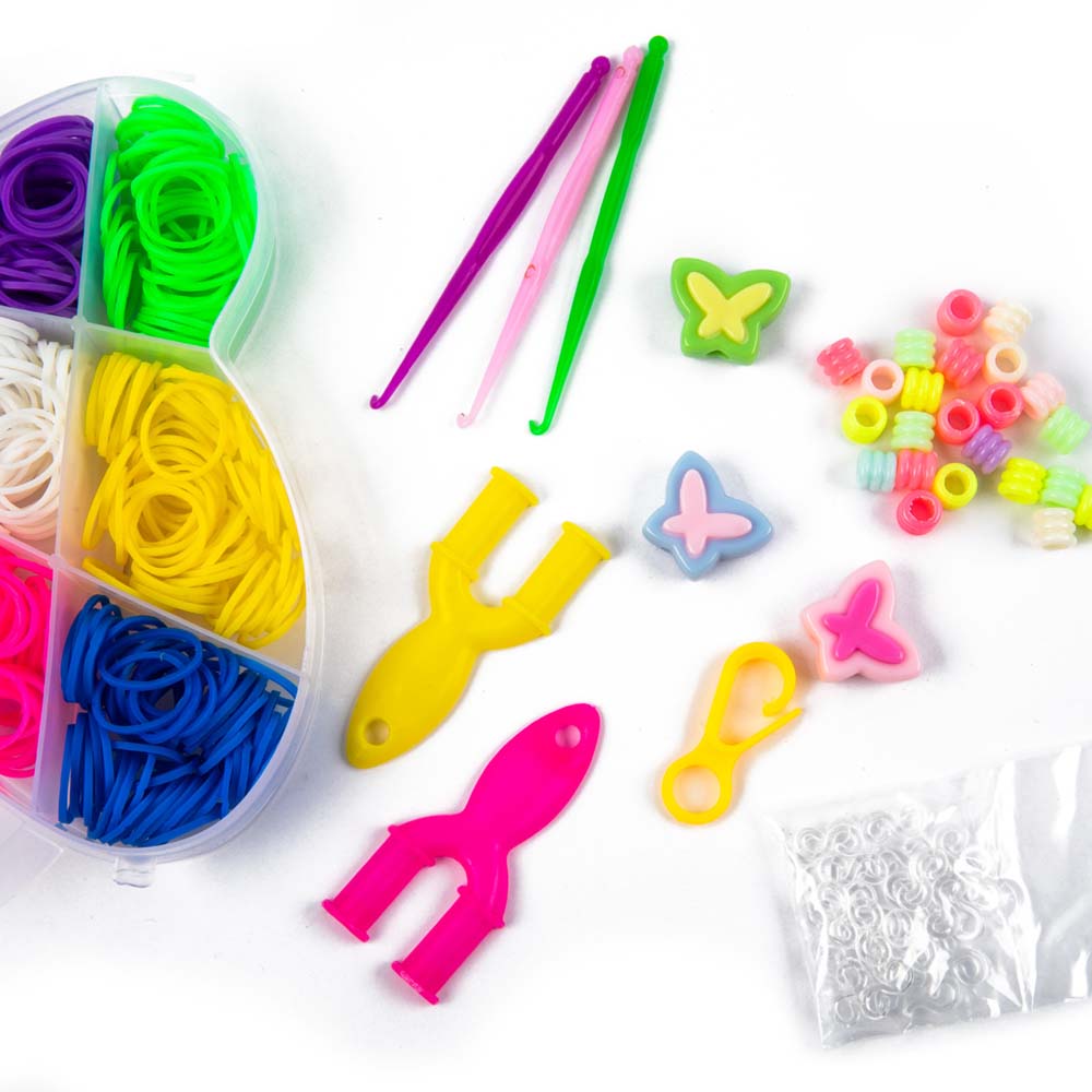 Набор плетение из резиночек "бабочка" 600шт.