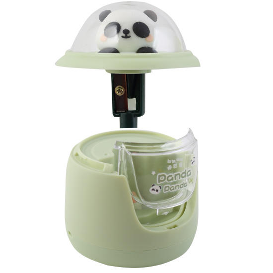 Точилка электрическая кокос "панда" с контейнером