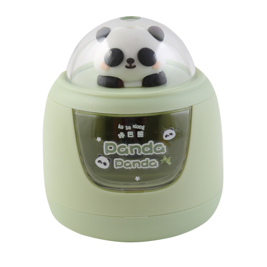 Точилка электрическая кокос "панда" с контейнером