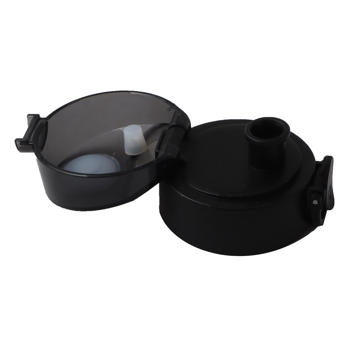 Бутылка кокос 600мл градиент серая пластик