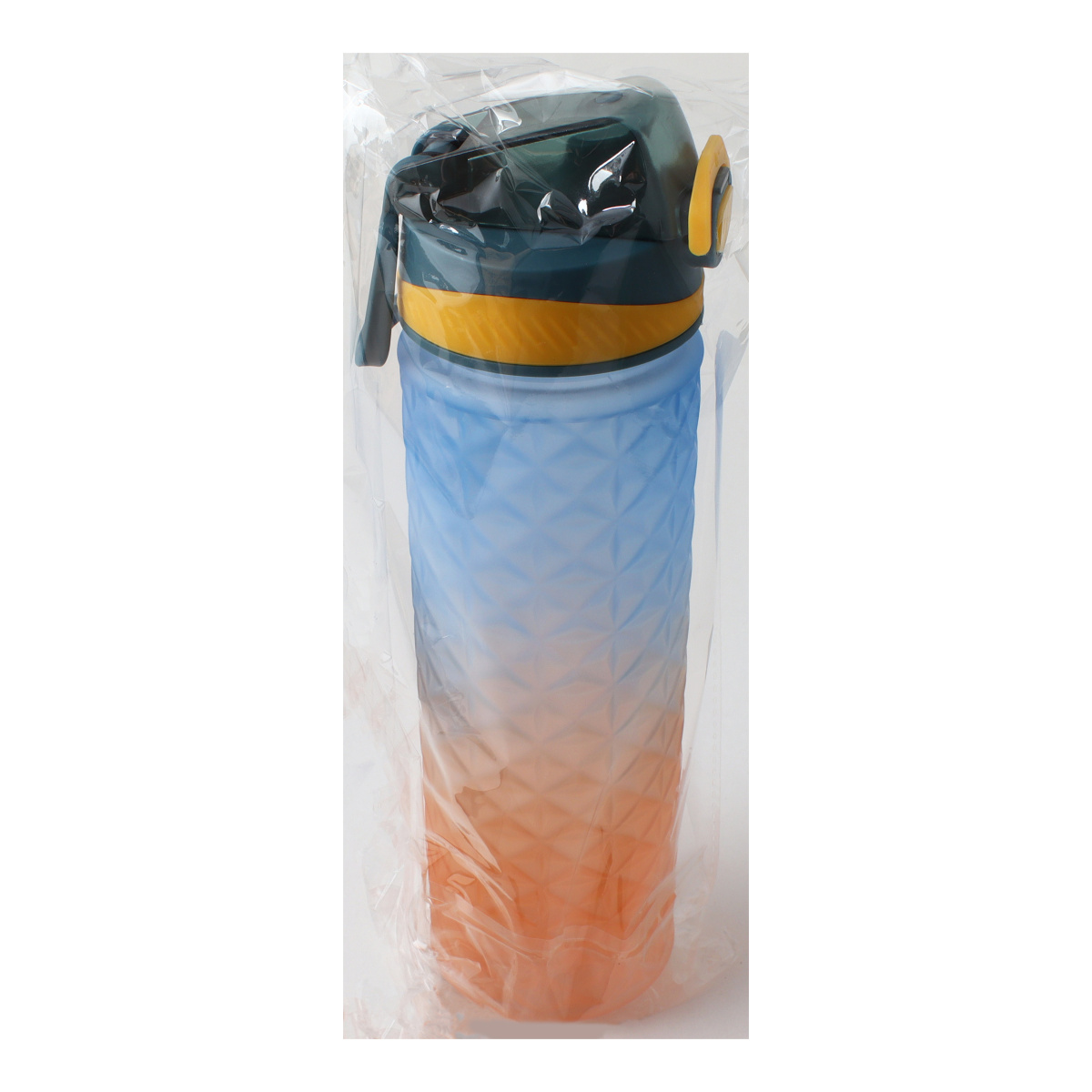 Бутылка кокос "грани" 700мл градиент пластик