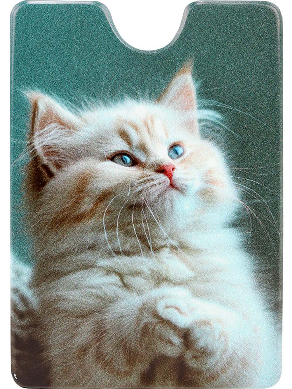 Обложка д/пропуска/проездного пвх "бет кот"