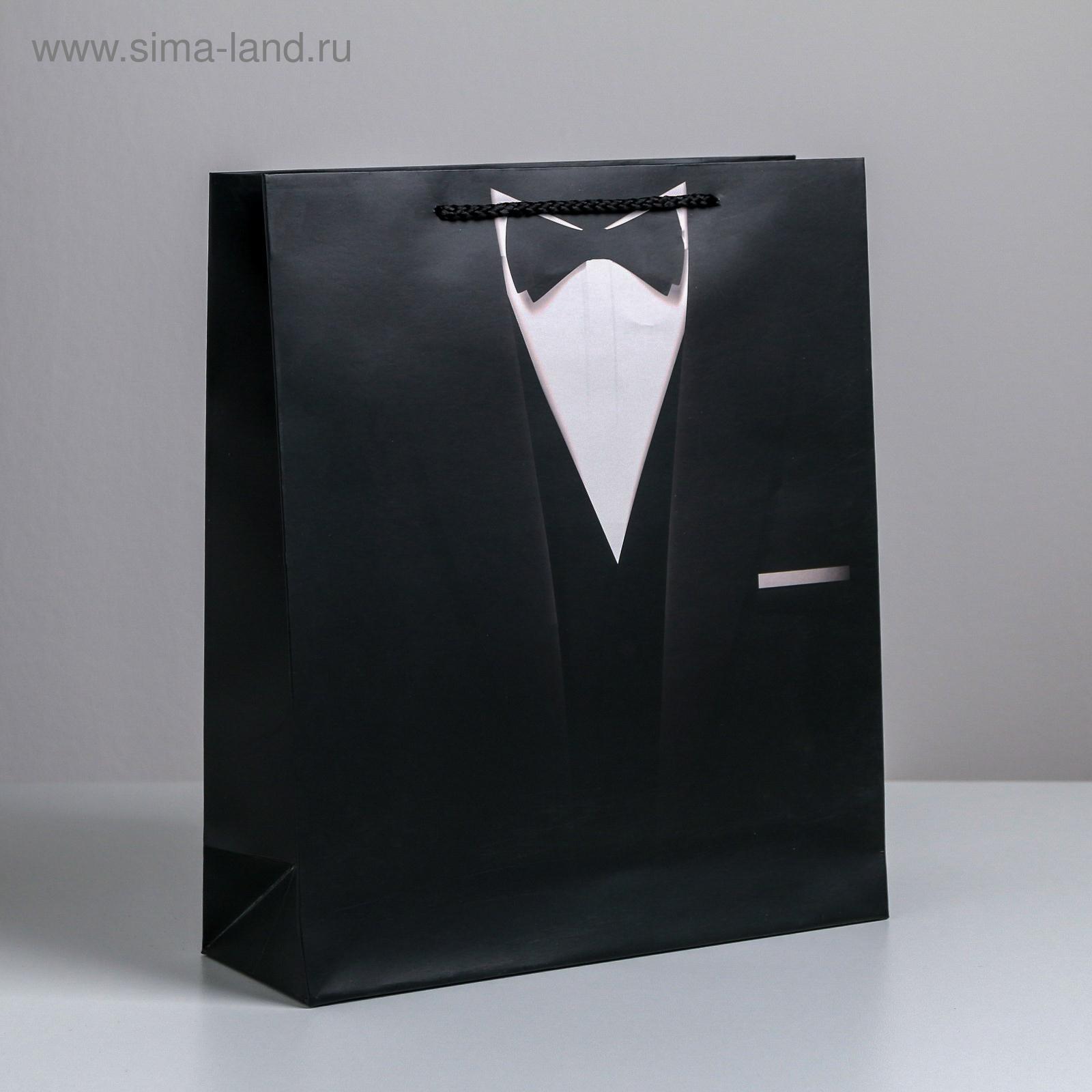 Пакет подарочный "стиль" (26х30х9см)