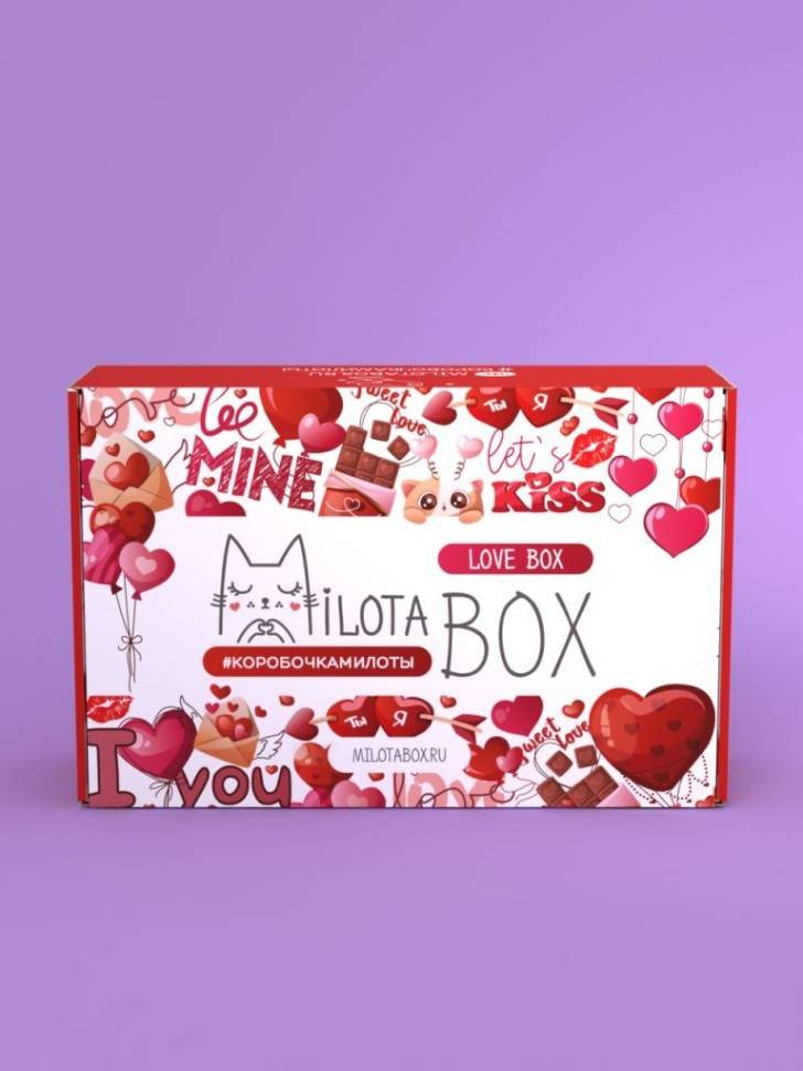 Сувенирная коробка "love box"