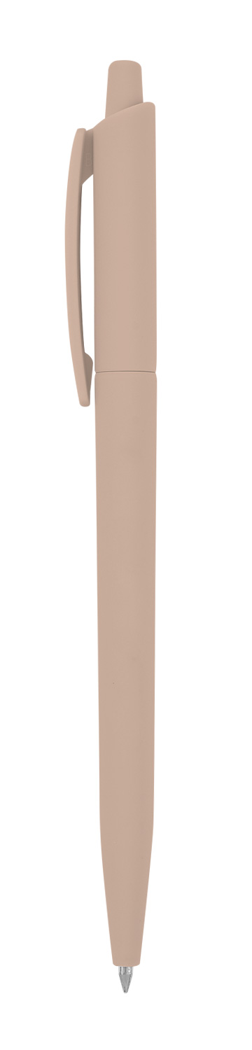 Ручка шар. авт."bruno visconti "slimclick.total beige" 0.5мм синяя