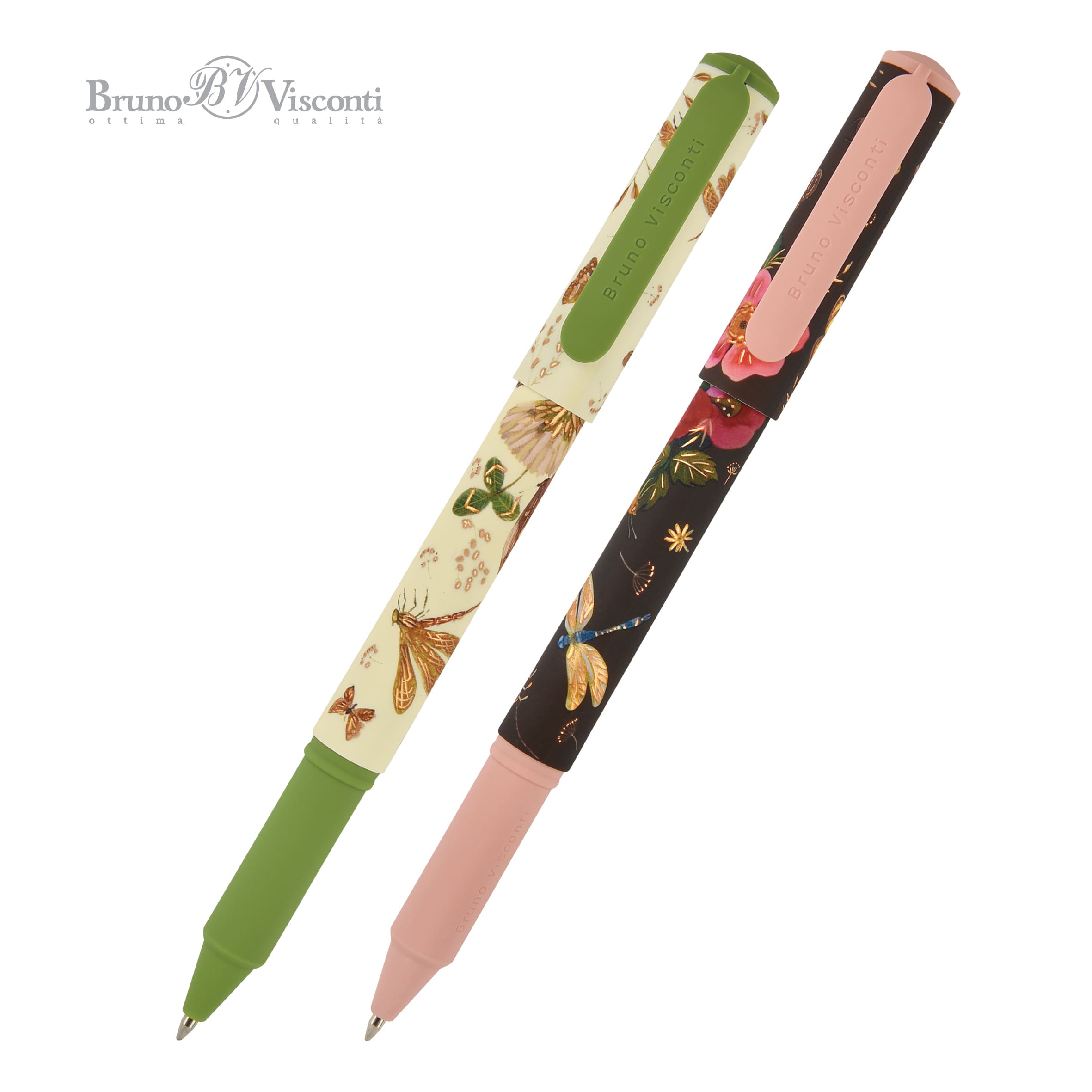 Ручка шар. bruno visconti "dreamwrite.fauna.бабочки" 0,7мм синяя асс-т