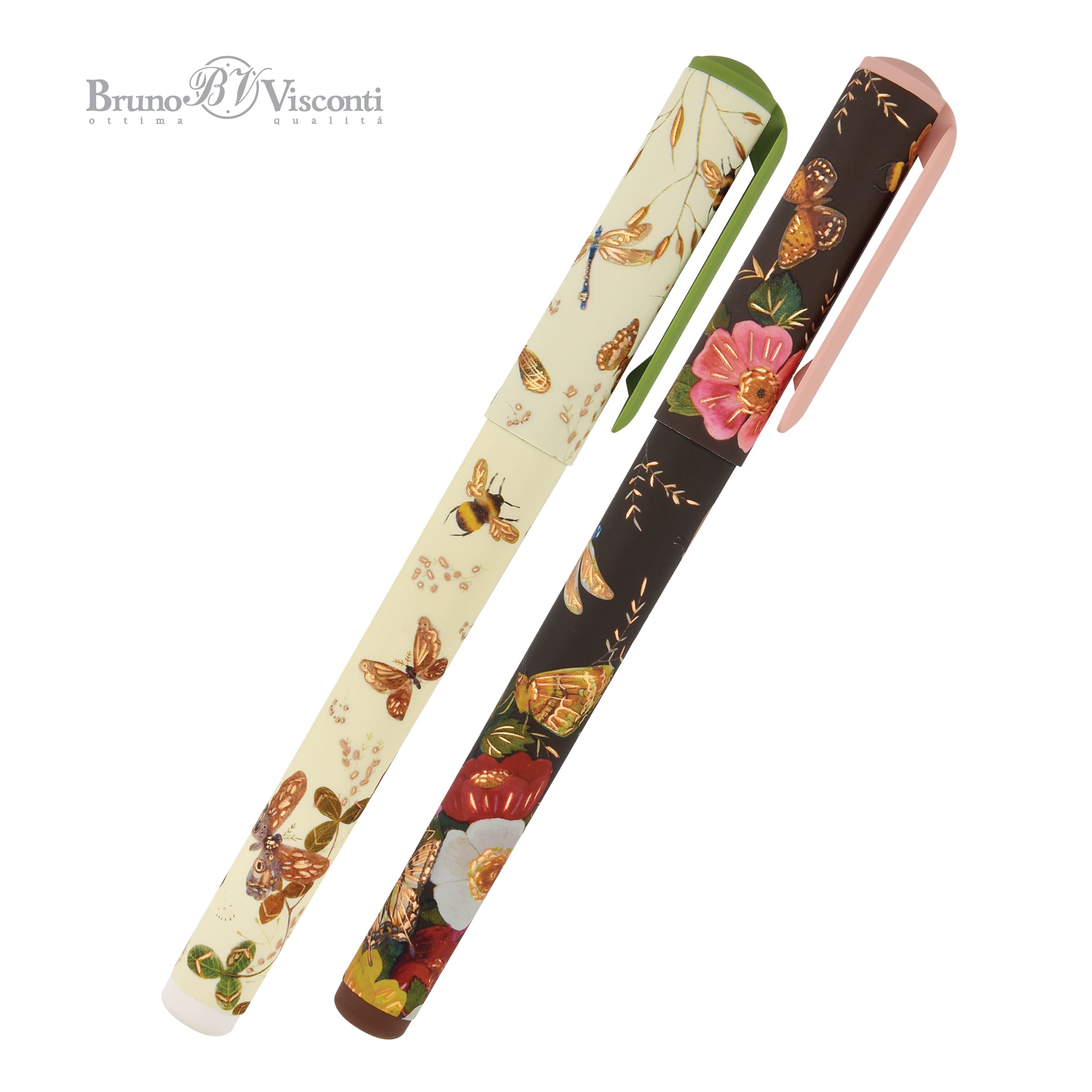 Ручка шар. bruno visconti "dreamwrite.fauna.бабочки" 0,7мм синяя асс-т