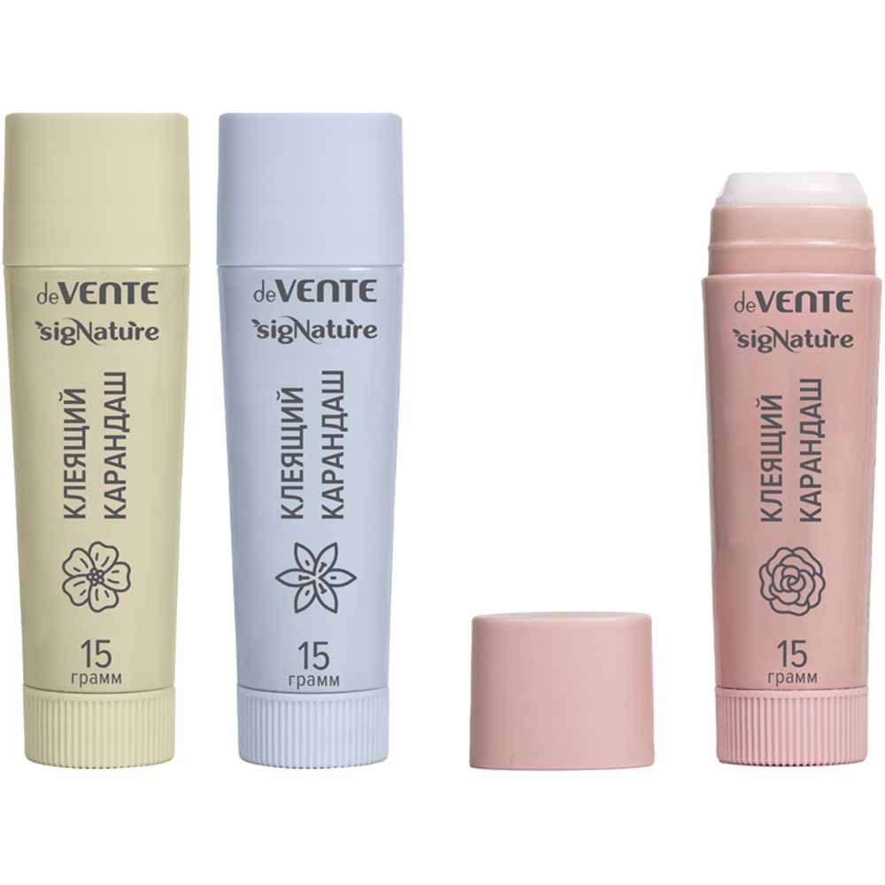 Клей-карандаш devente "signature" 15г pvp асс-т