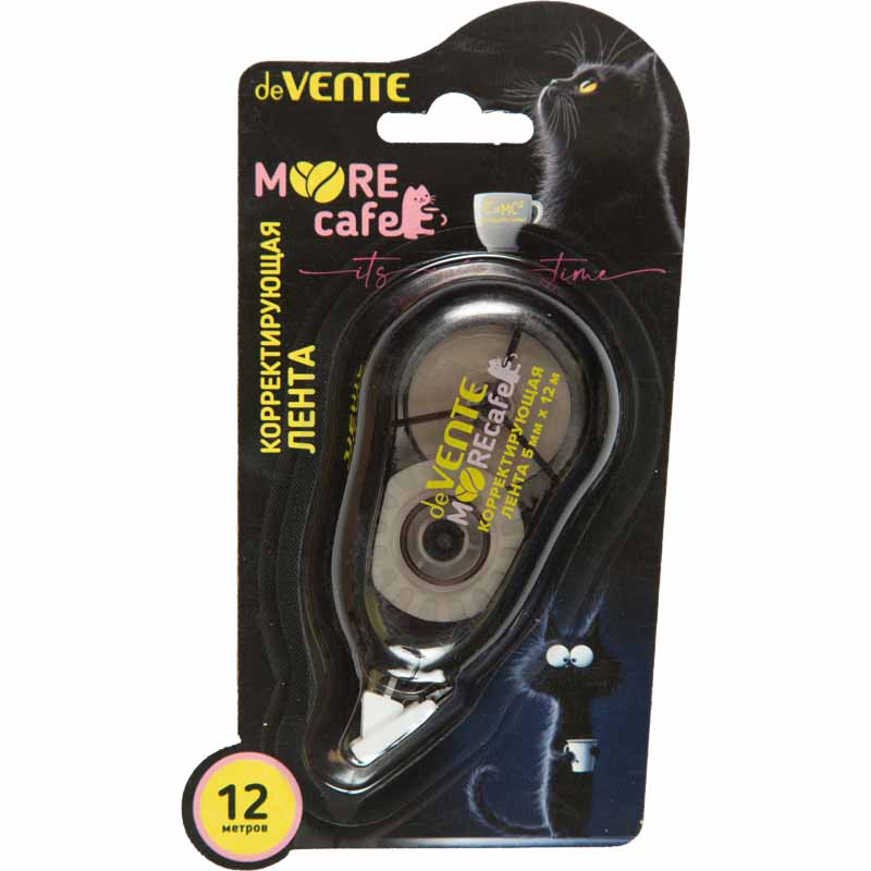 Корректирующая лента devente "moore cafe" 5ммх12м