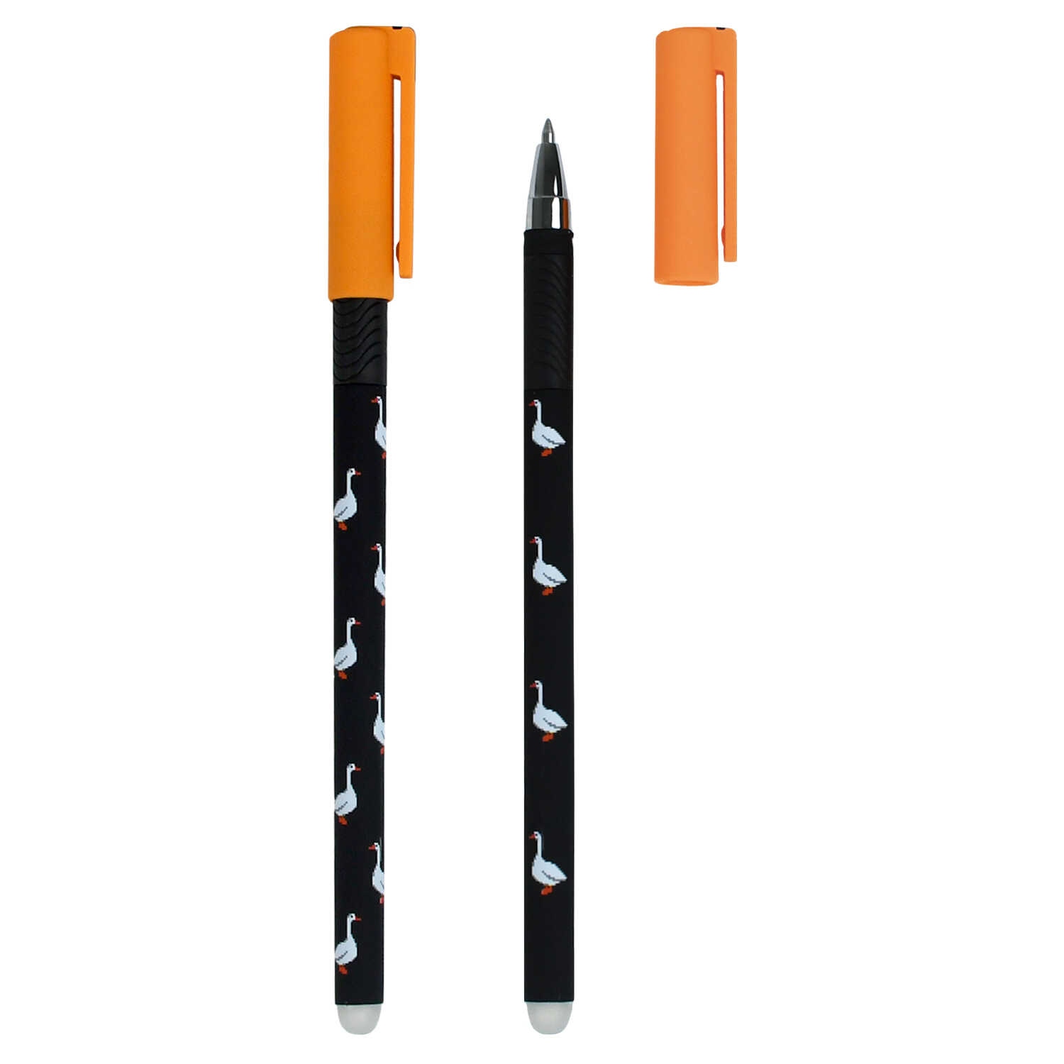 Ручка гел. пиши-стирай феникс+ "гуси" синяя 0,5мм