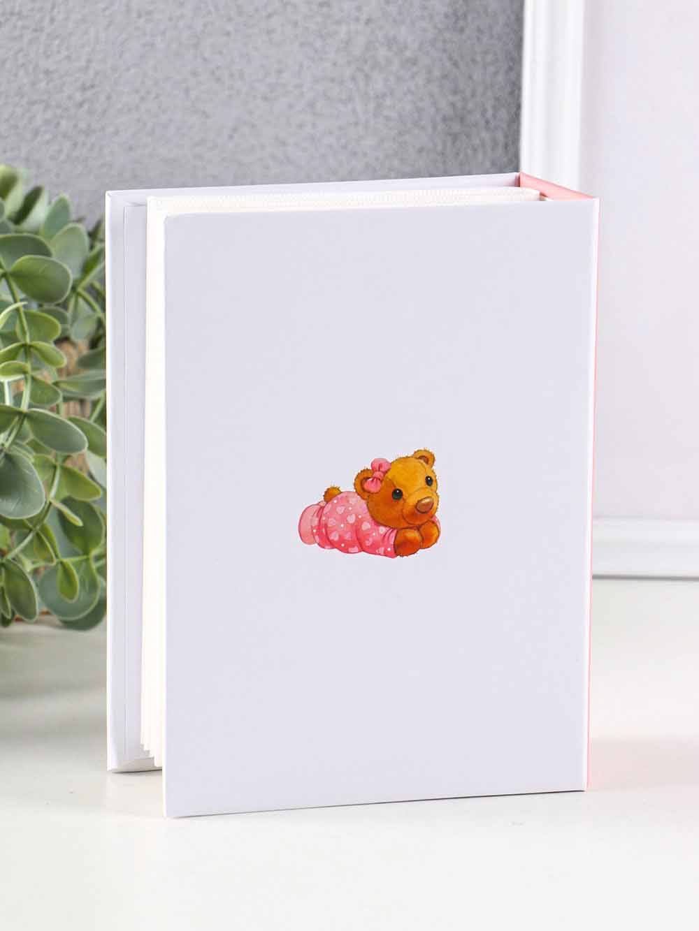 Альбом для фото на 100ф. 10х15см "моя малышка" розовый