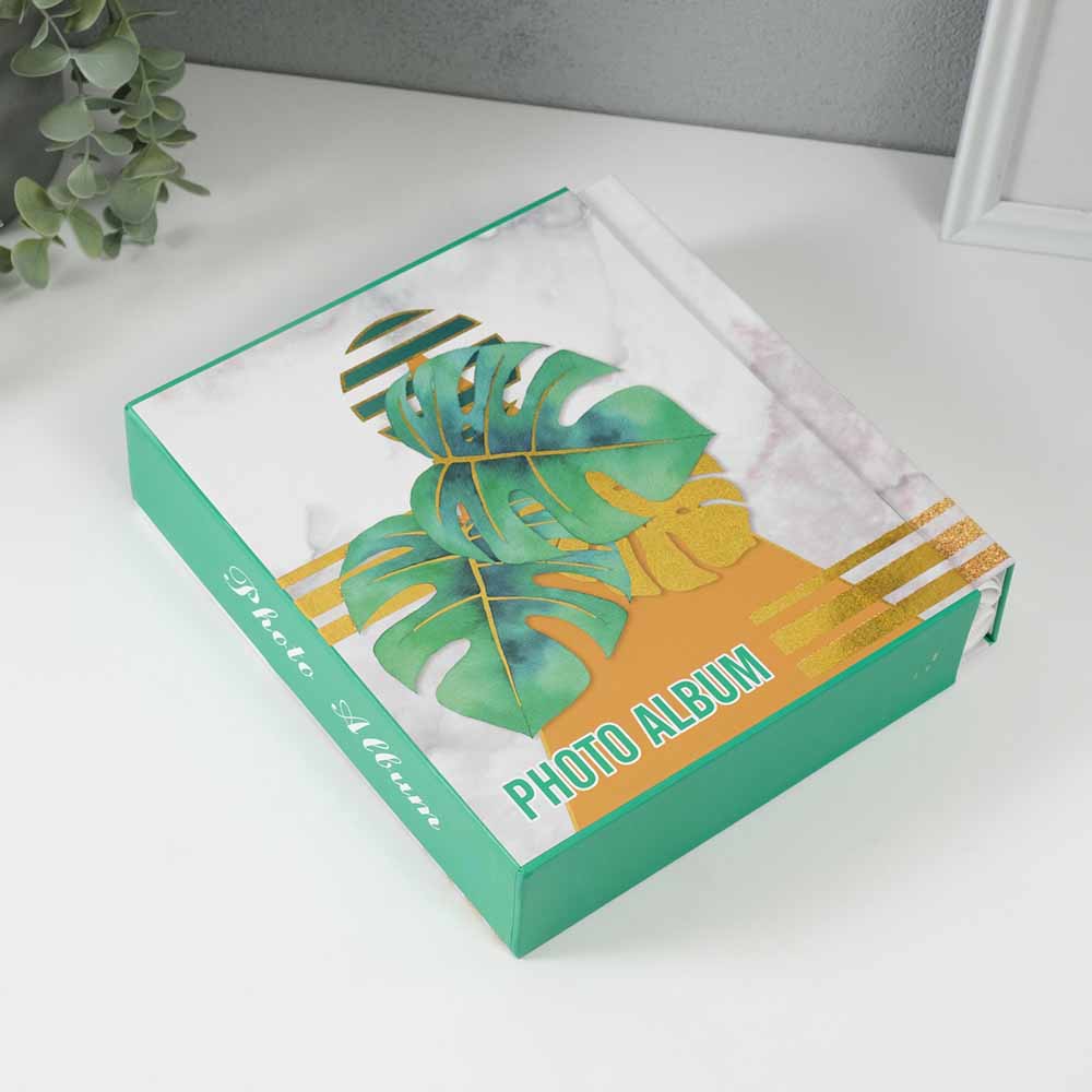 Альбом для фото на 80ф. 10х15см "папоротник"