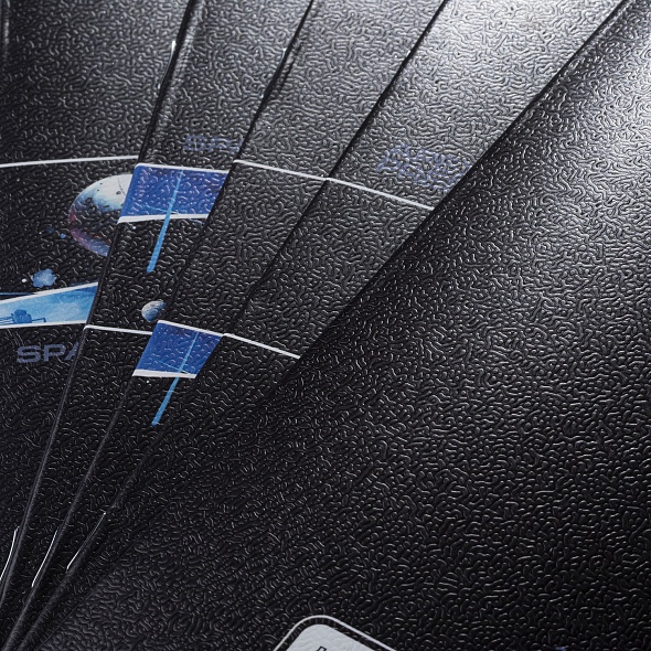 Тетрадь 18л. кл. "dino space" (hatber) б/б,тиснен.,асс-т