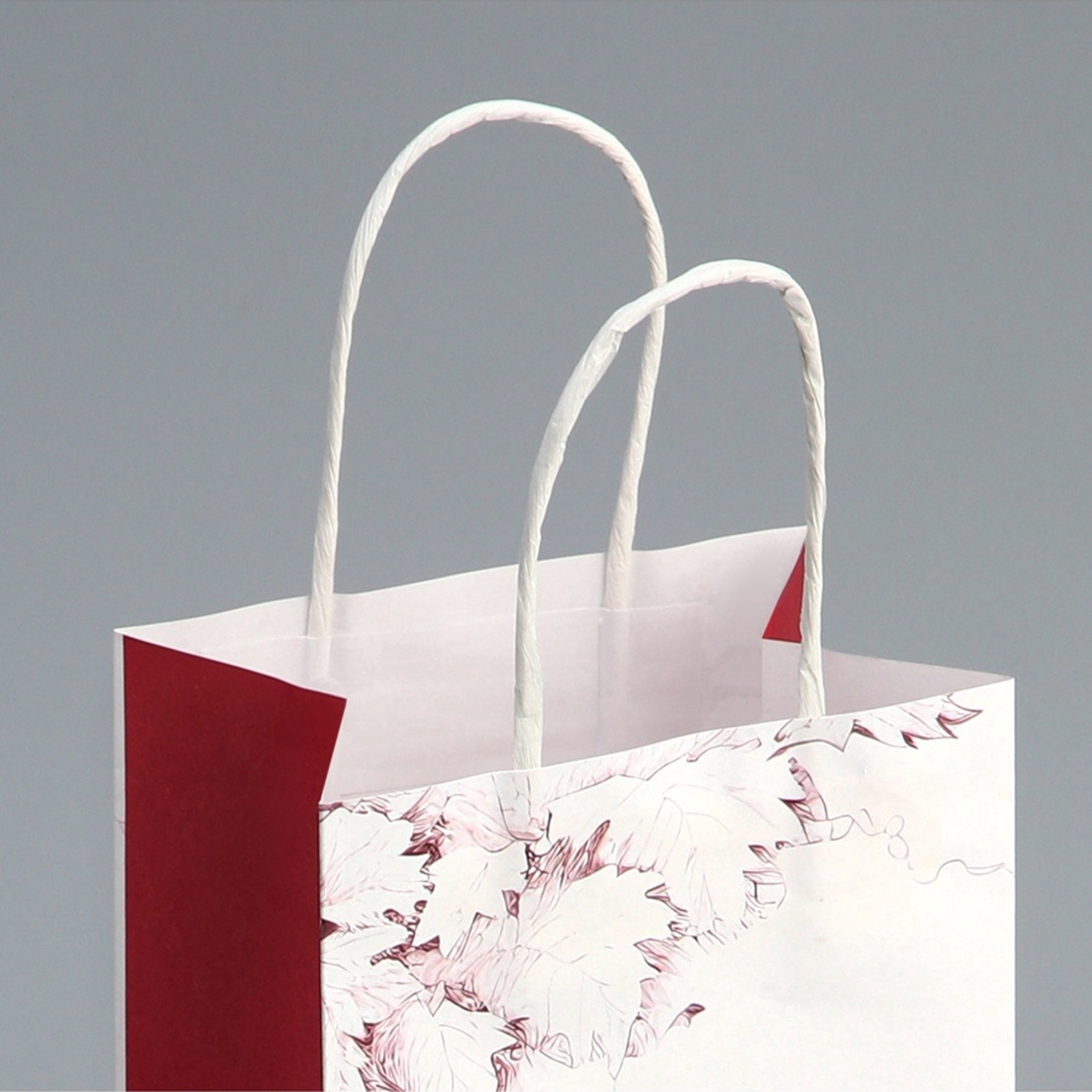 Пакет подарочный крафт под бутылку "подарок для тебя" (13х36х10см)