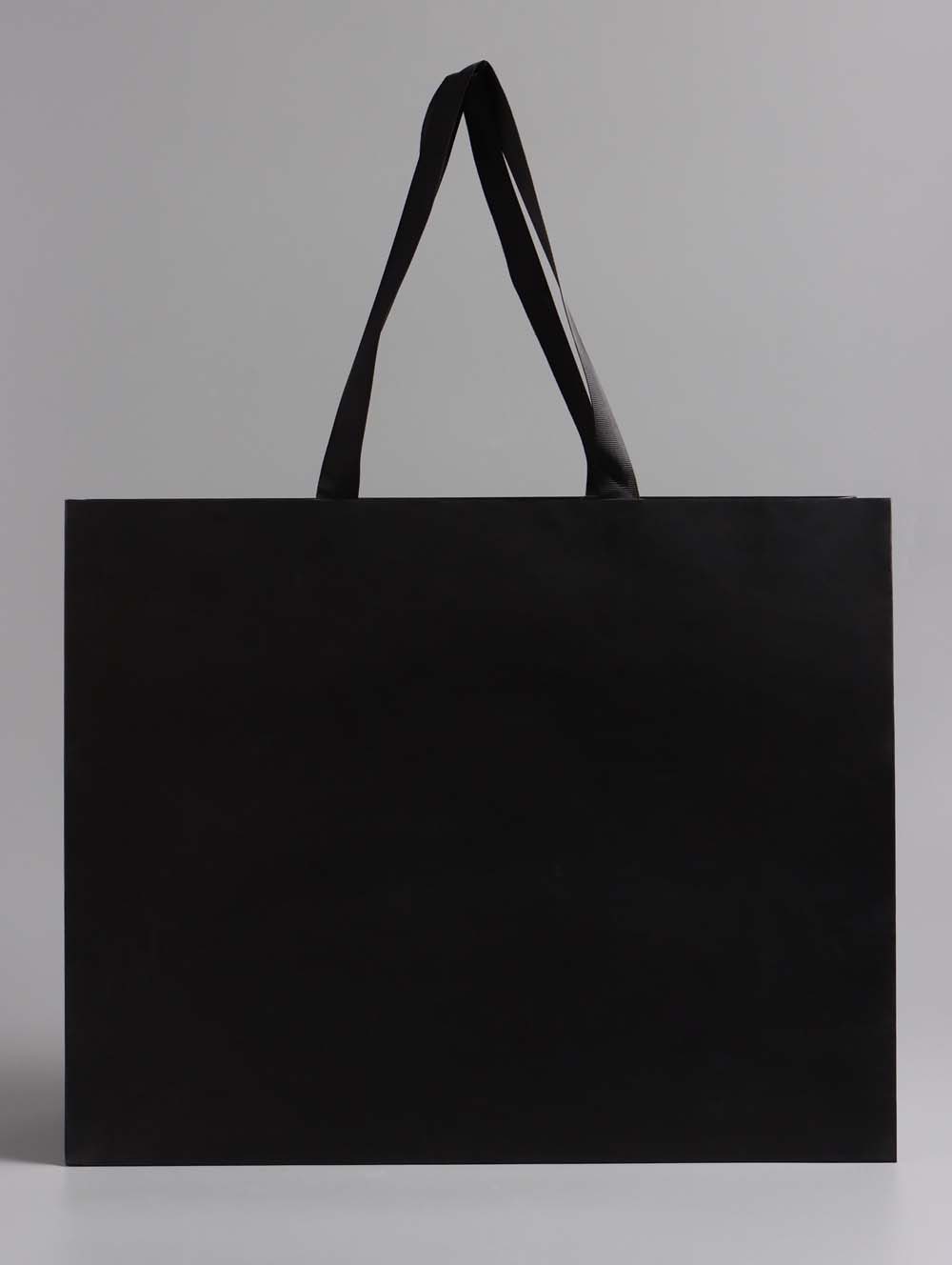 Пакет подарочный чёрный (40х32х13см)