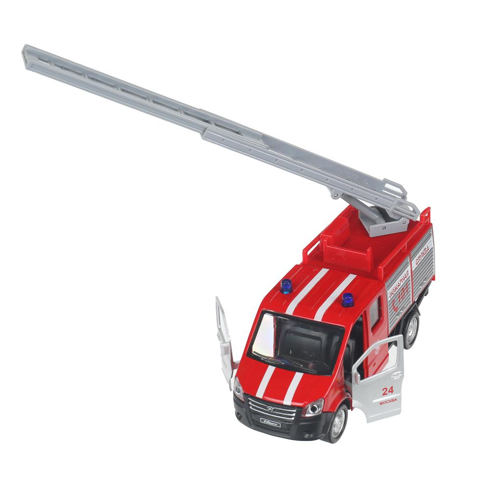 Игра машина инерц. металл. "газель next пожарная" 14,5см свет, звук (технопарк)