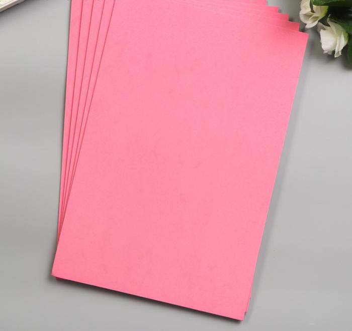 Фоамиран 2 мм а4 "фуксия"