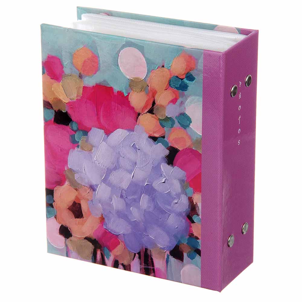 Альбом для фото на 100ф. 10х15см "яркий букет"