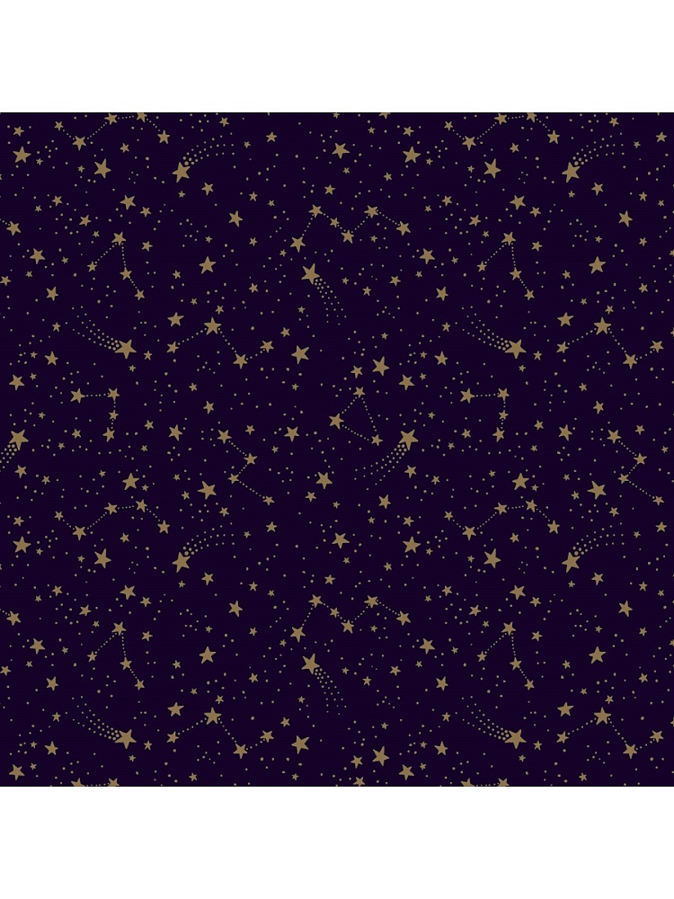 Бумага упаковочная 70х100см "созвездия"