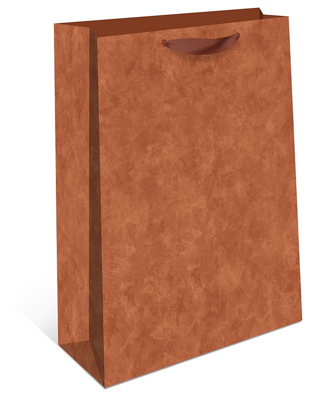 Пакет подарочный коричневый (26х32х12см)