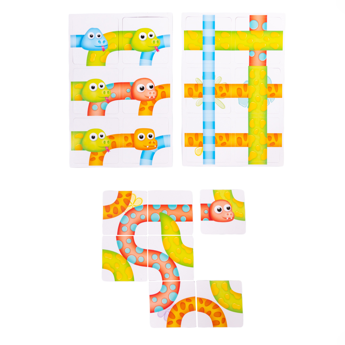 Игра "змеиные гонки" 108 карточек