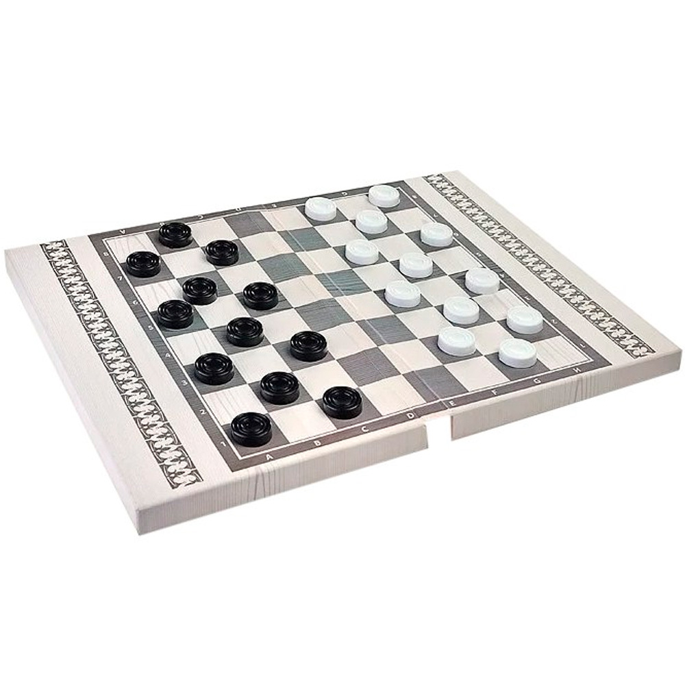 Игра 2в1 шашки, нарды "классические"