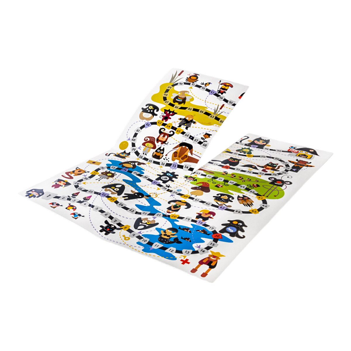 Игра ходилка "приключения монстрика" (европодвес)