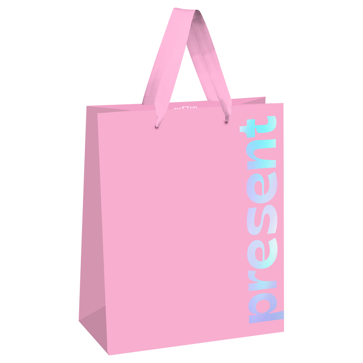 Пакет подарочный "bright present" (18х23х10см) асс-т