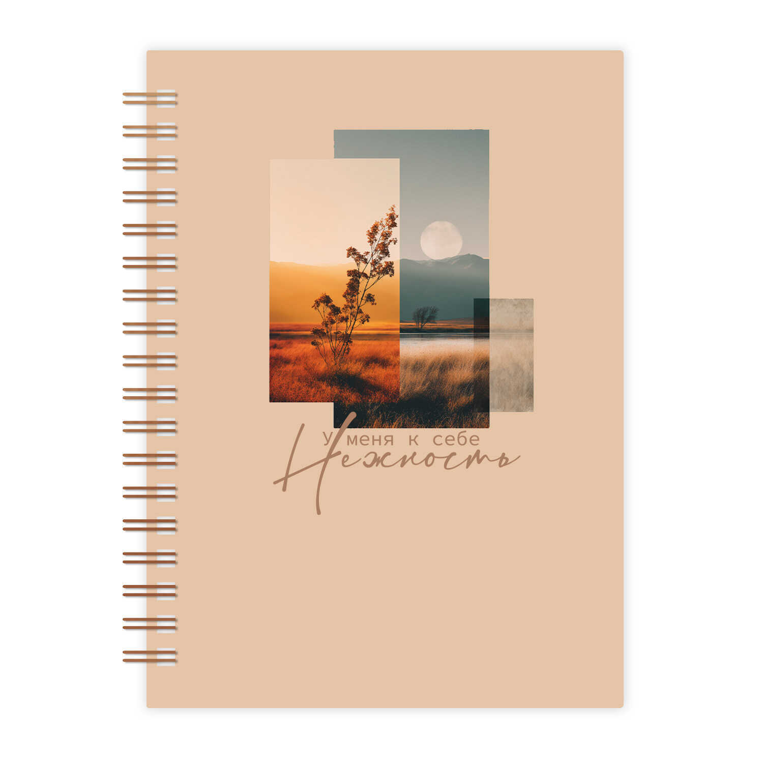 Книжка записная а5 пласт.обл. гребень 60л. кл. "у меня к себе нежность" (феникс+)