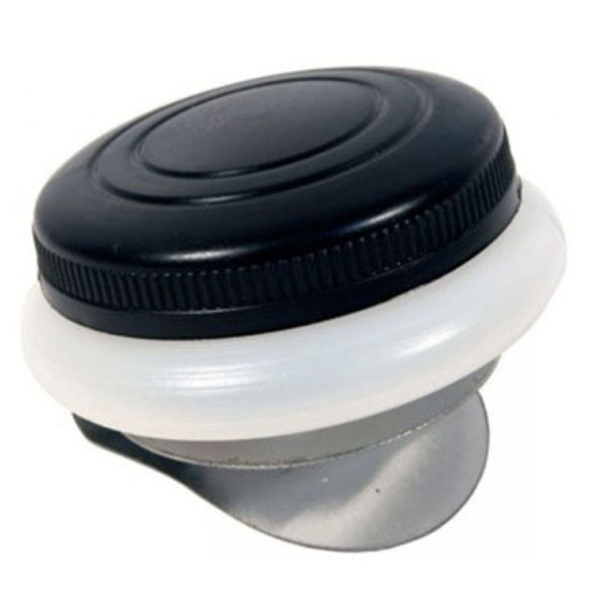 Масленка одинарная пластиковая d-4,5см крышкой