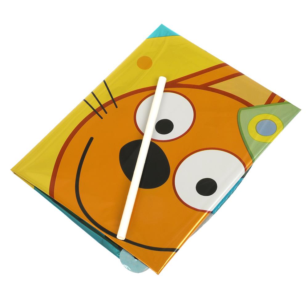 Шар возд. 18''/45см фольгир. круг "три кота. коржик"