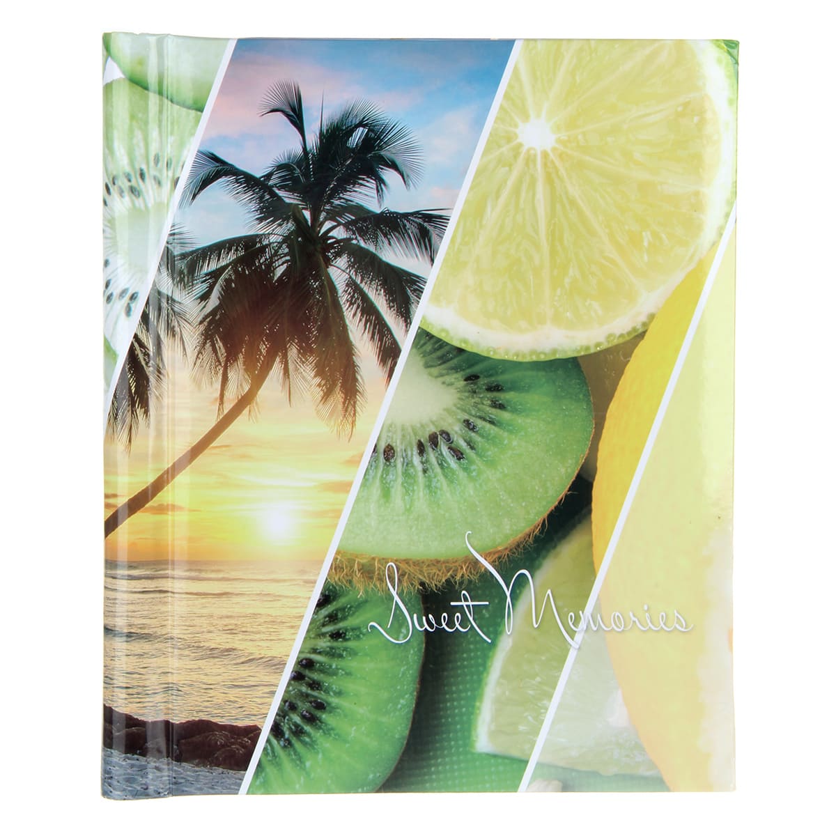 Альбом д/фото 10л. с магн.плёнкой 23х28см "фруктовый рай"
