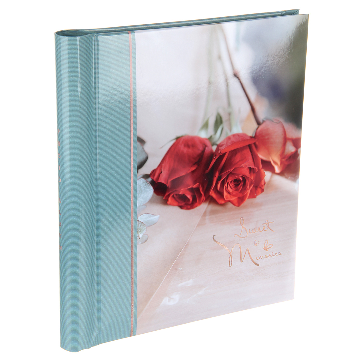 Альбом д/фото 20л. с магн.плёнкой 23х28см "розы"