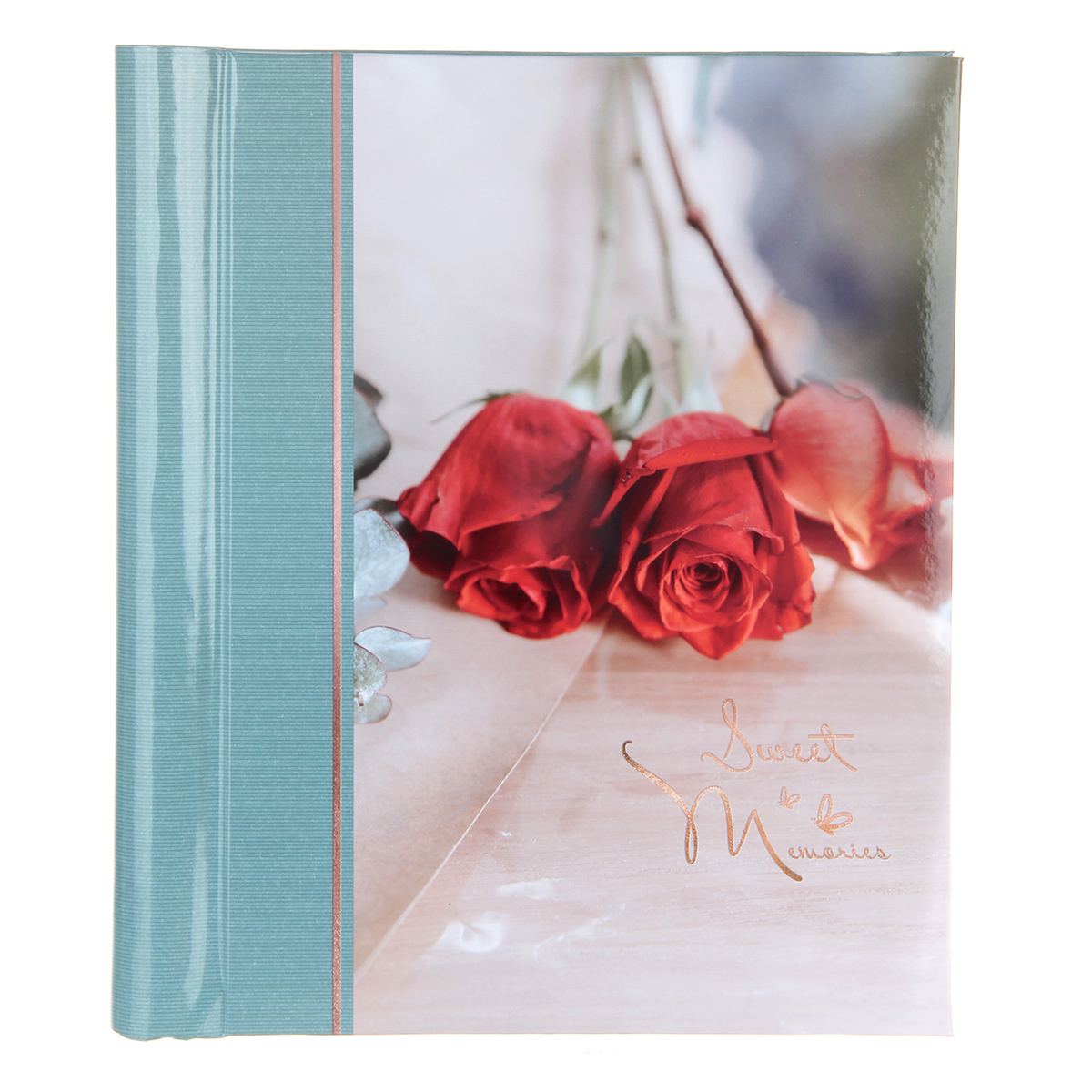 Альбом д/фото 20л. с магн.плёнкой 23х28см "розы"